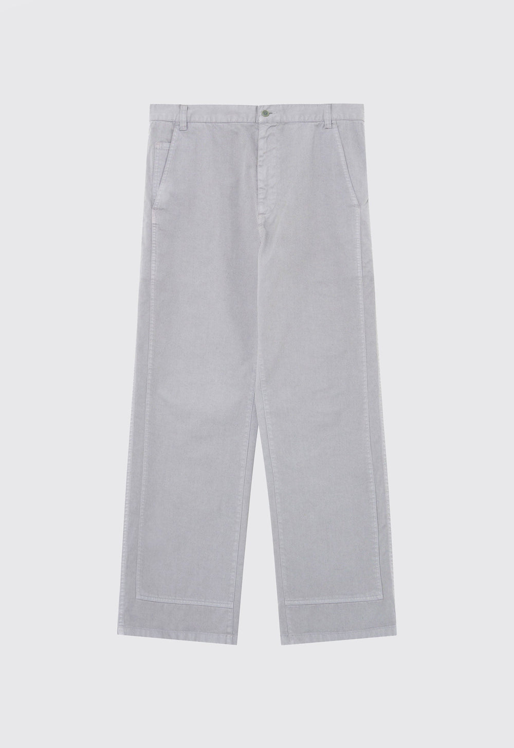Jac+Jack Kellman Cotton Pant - Stainless Grey